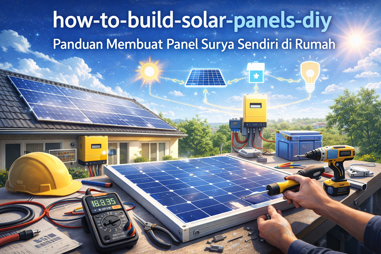 Panduan Membuat Panel Surya Sendiri di Rumah - how-to-build-solar-panels-diy